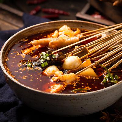 冷鍋串串草莓视频污黄下载學校哪家正宗?冷鍋串串底料製作流程
